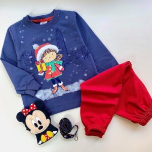 ست بلوز شلوار دختر کریسمسی