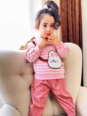 ست خرگوش راه راه