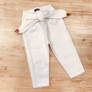 شلوار جین کمر پاپیونی در سه رنگ