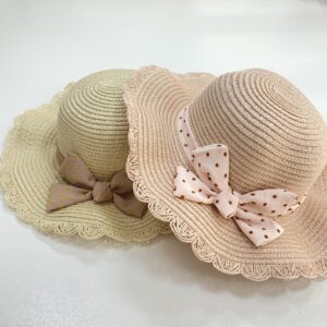 کلاه حصیری پاپیونی