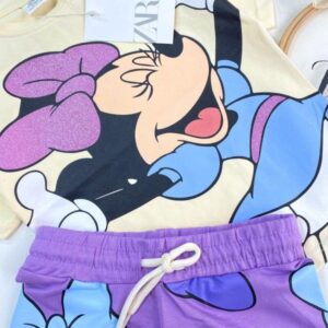 ست مینی بنفش ZARA