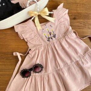 پیراهن بابونه در دو رنگ