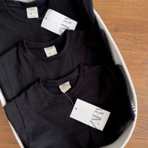 ست مینیمال مشکی ZARA