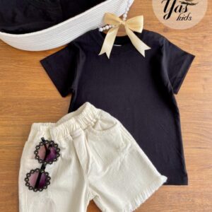 شورتک کتان تابستانه