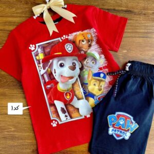تیشرت شورتک Paw patrol تُرک