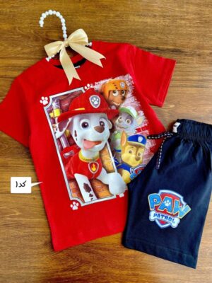 تیشرت شورتک Paw patrol تُرک