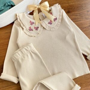 ست یقه گلدوزی ZARA تُرک