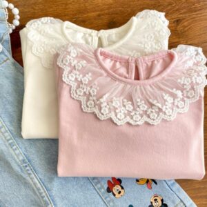 بلوز یقه گیپوری