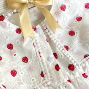 پیراهن توت فرنگی