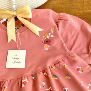 پیراهن آستین پُفی Ozzykids تُرک