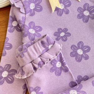 ست گل بنفش ZARA تُرک