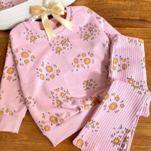 ست پاییز صورتی ZARA تُرک