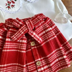 شومیز دامن آلاگُل