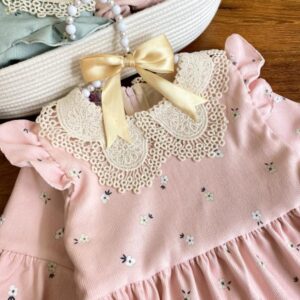 پیراهن گل سفید(شارژ مجدد)