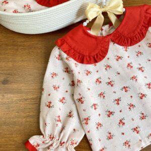 شومیز گلدار نیلارُز