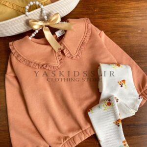 ست خردلی و گلبهی ZARA