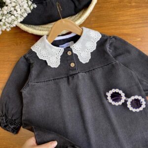 پیراهن جین ذغالی ZARA