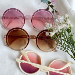 عینک گرد شیشه ای