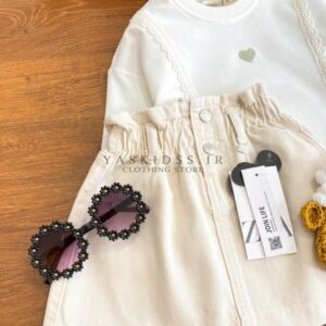 دامن کرمی ZARA ترک