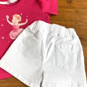 شورتک جین سفید