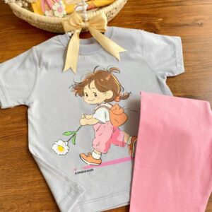 تیشرت شلوارک کوله گربه ای