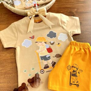 تیشرت شورتک پسرانه