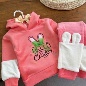 هودی شلوار مخمل توکرکی