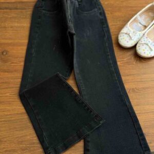 شلوار جین مشکی دمپا