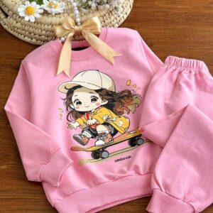 ست دختر اسکیت سوار