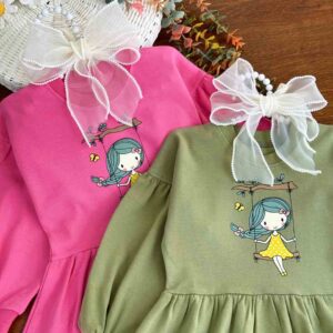 پیراهن دختر با نمک