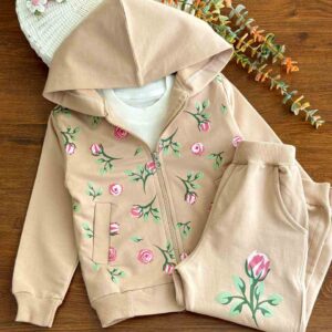 سویشرت شلوار گل رز