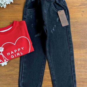 شلوار مام استایل ذغالی