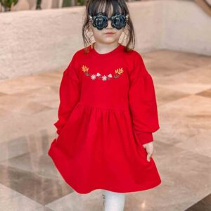 پیراهن گلدوزی