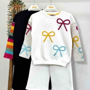 ست پاپیون رنگی