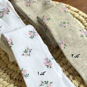 جوراب شلواری گل بهار