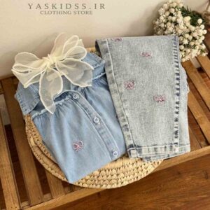 شومیز پاپیون صورتی