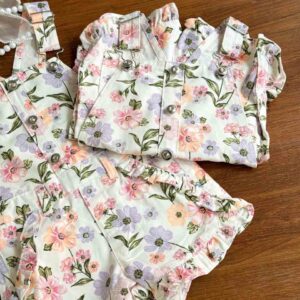 بیلر شورتکی گل