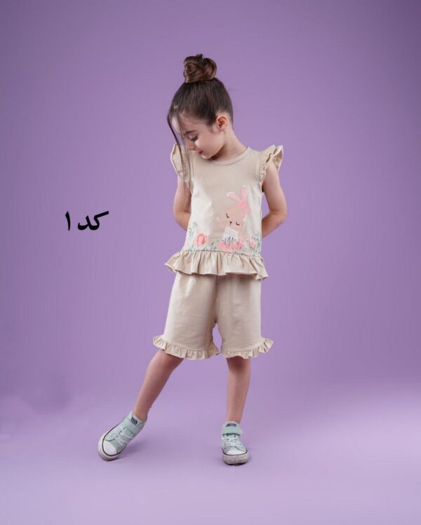 تیشرت شلوارک خرگوش - Image 2