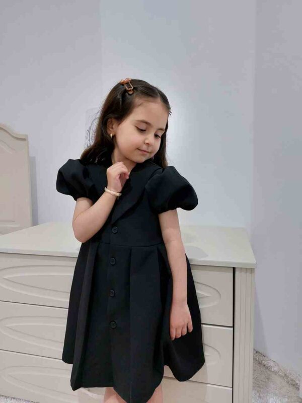 پیراهن مشکی لیانا - Image 4