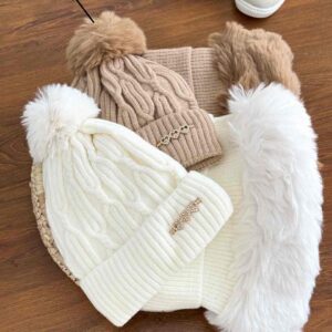 کلاه شال گردنی سه قلب