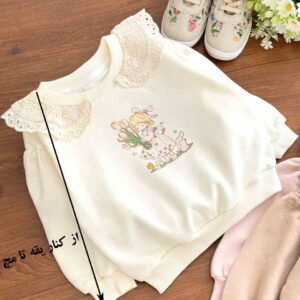 بلوز یقه قلاب بافی