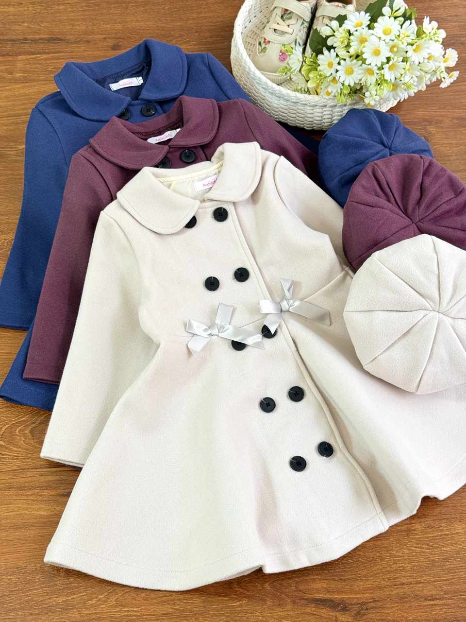 پالتو با کلاه فرانسوی - Image 4