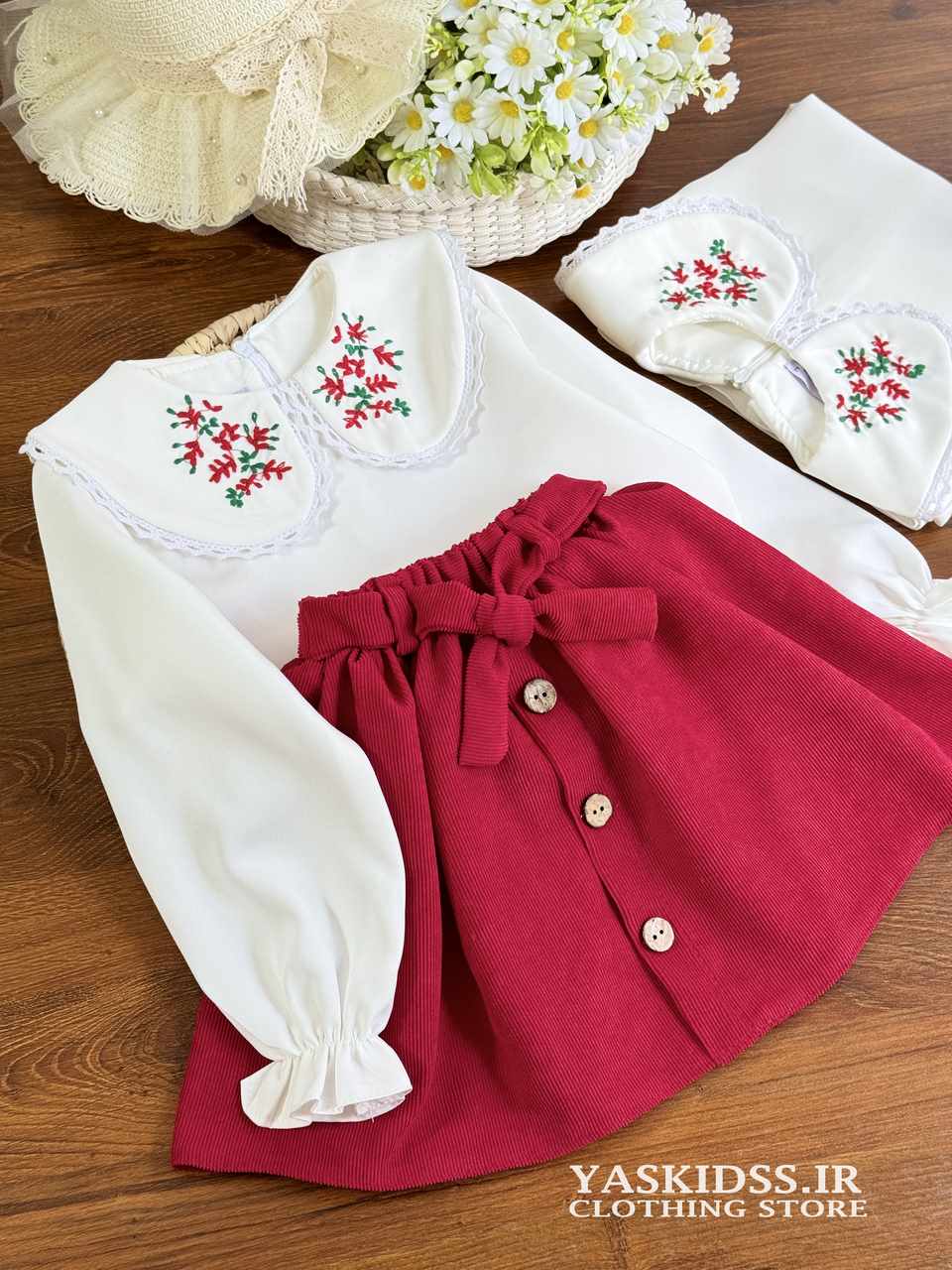 شومیز دامن رُزالین