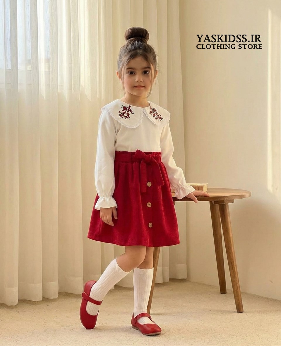 شومیز دامن رُزالین