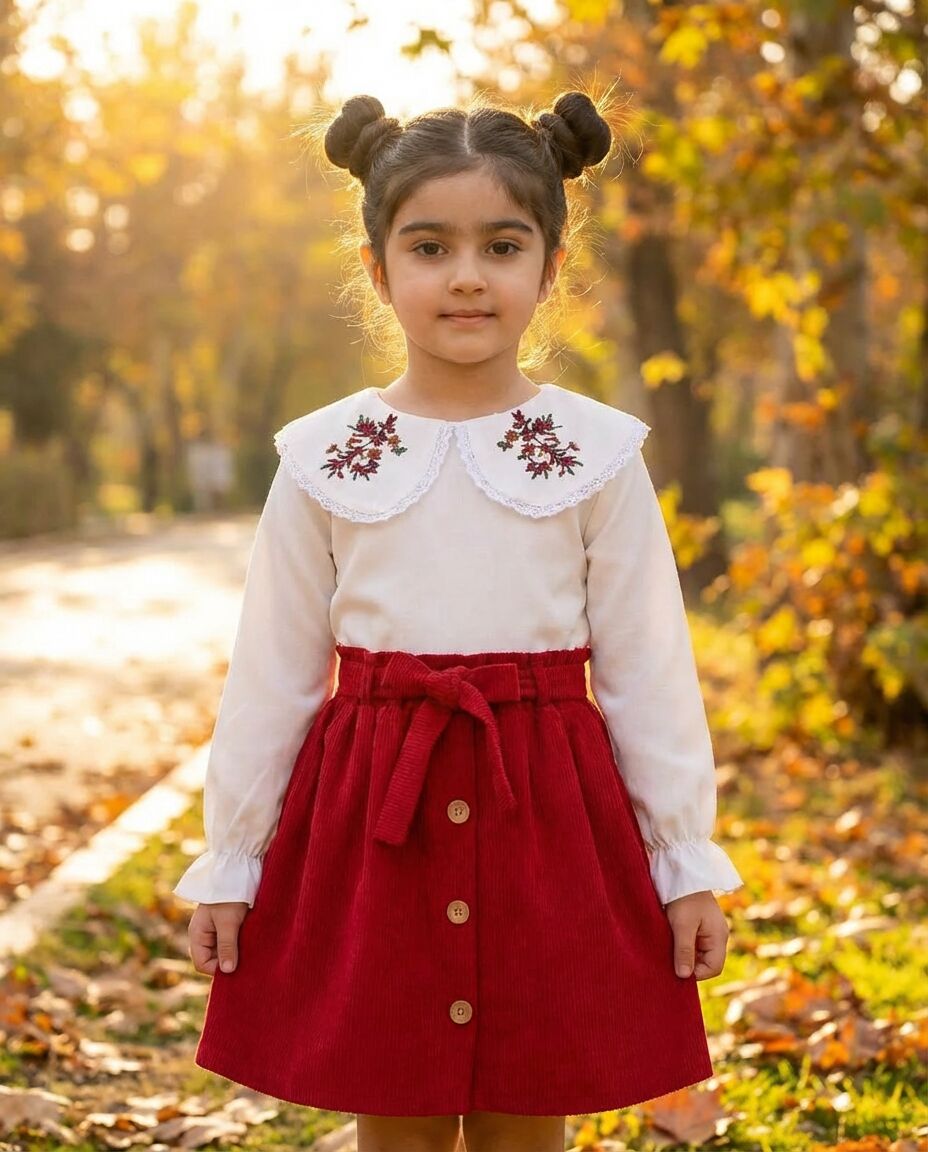 شومیز دامن رُزالین - Image 2