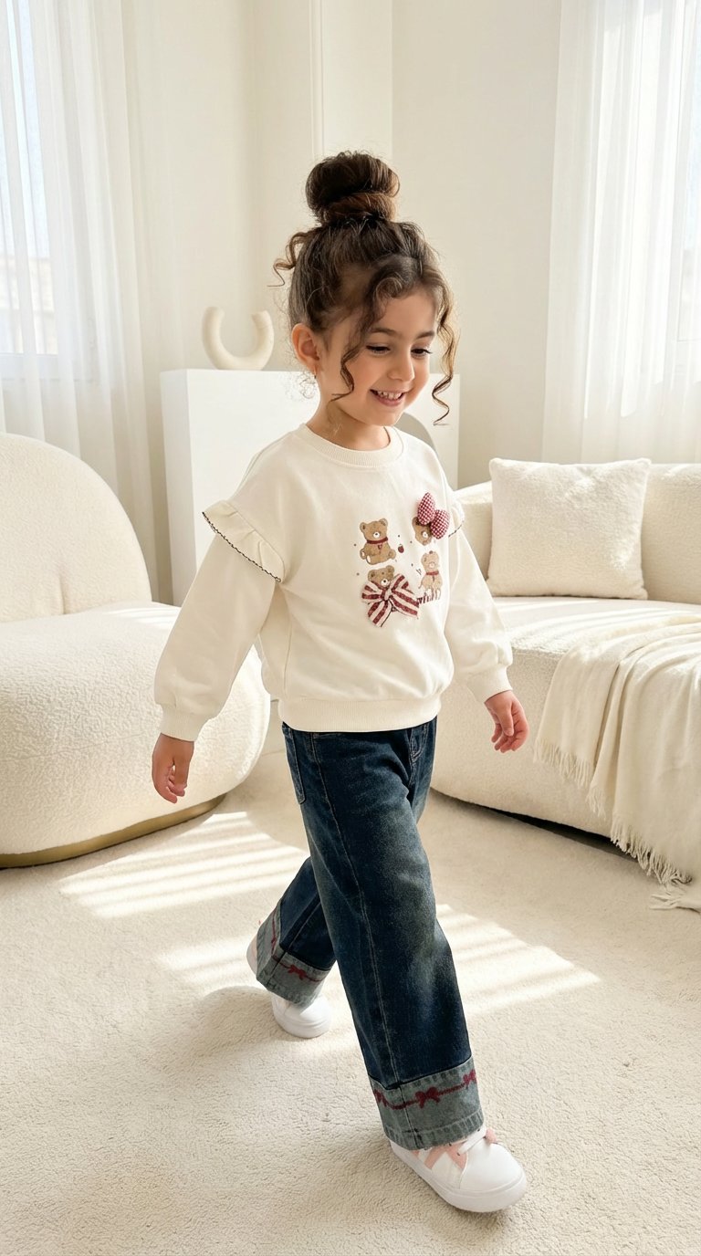 شلوار جین نیم بگ - Image 6