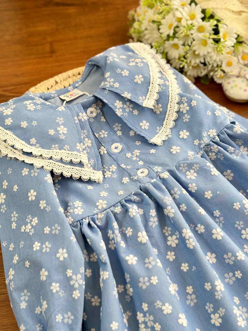 پیراهن گل برجسته - Image 4