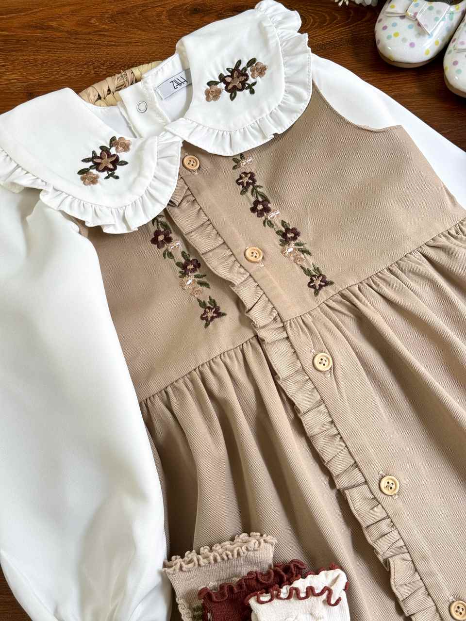 شومیز سارافون نیلا - Image 4