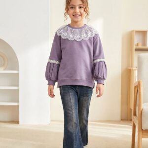 بلوز یقه گیپوری