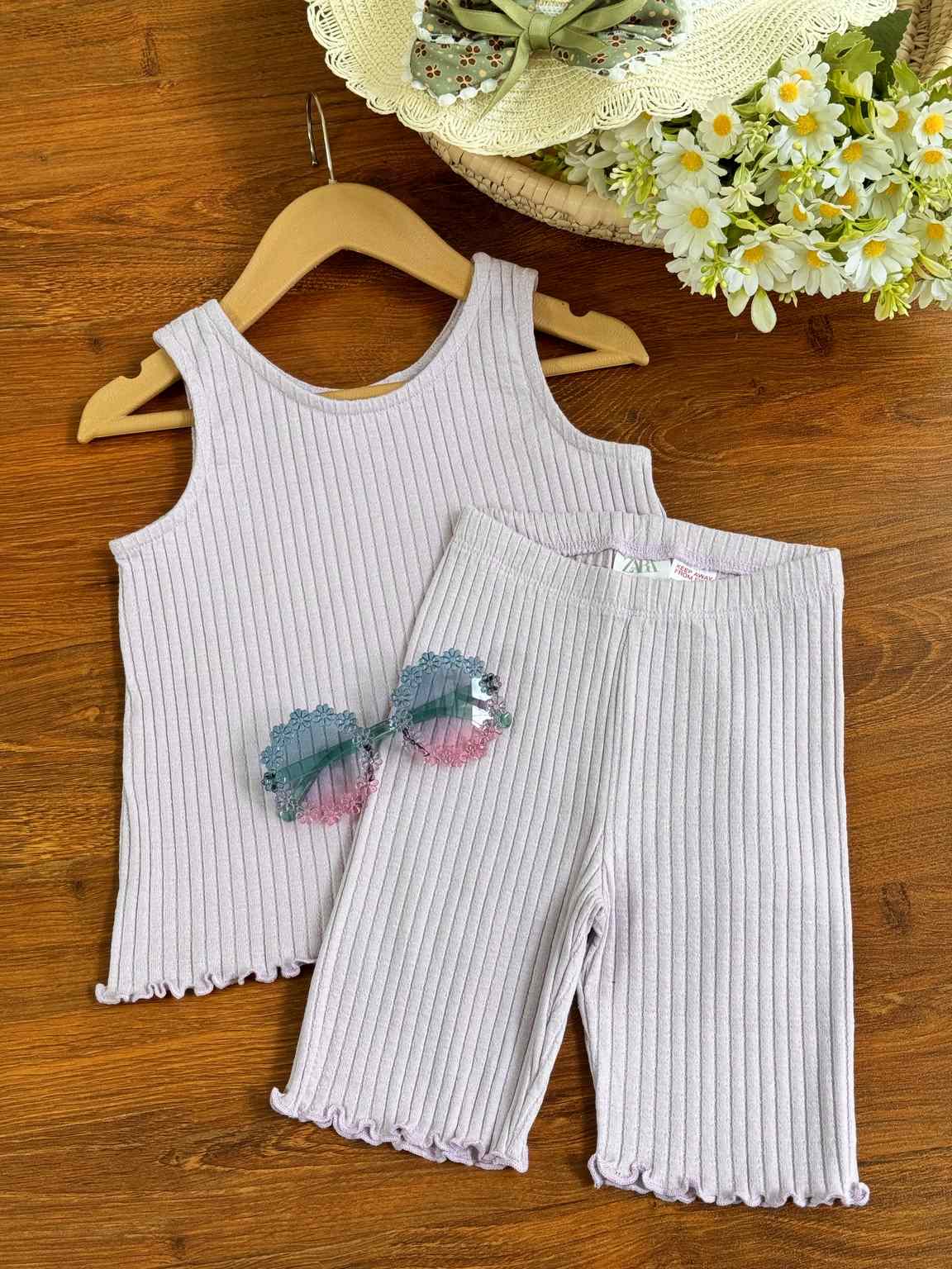 کراپ شلوارک زارا - Image 2